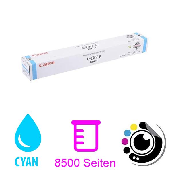 Original Toner Canon CEXV9 Cyan 8641A002