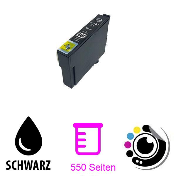Kompatibler Toner Epson 502XL / 502 Schwarz – C13T02W14010 / C13T02V14010 (T02W1 / T02V1)