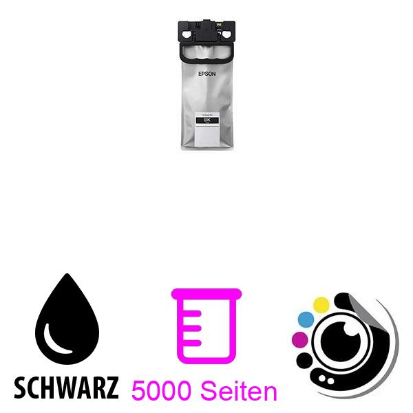 Original TO1C1 Epson Schwarze Kartusche