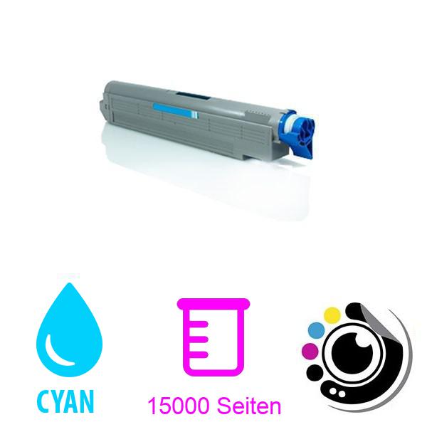 Kompatibler Toner OKI ES3640A3 / Pro cyan 43837107
