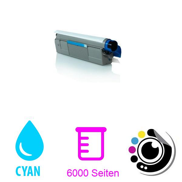 Kompatibler Toner OKI C5850 / C5950 / MC560 cyan 43865723