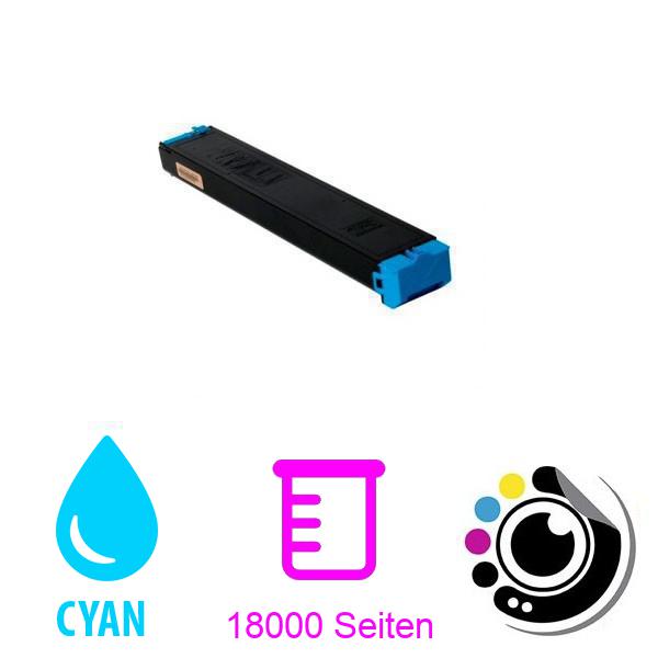 Kompatibler Toner Sharp MX51 cyan (MX-51GTCA)