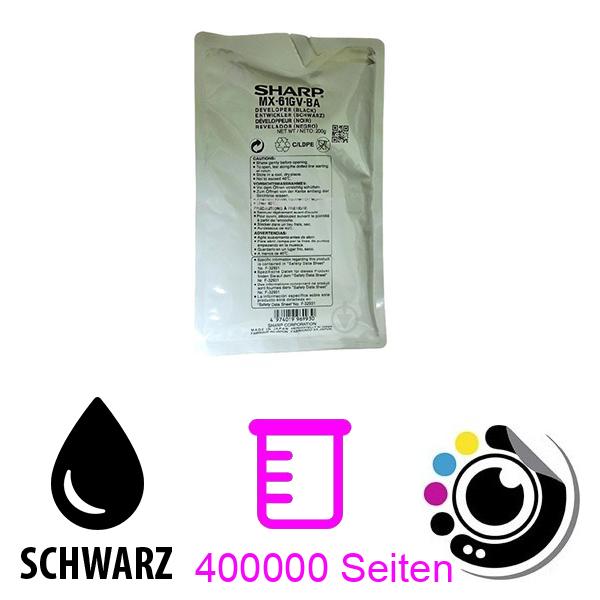 Original Sharp Entwickler MX-61GVBA Shwartz