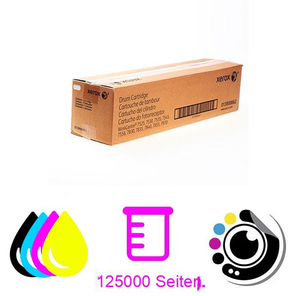 Originale Trommel Xerox WorkCentre 7525 / 7535 / 7545 / 7830 CMYK (013R00662)
